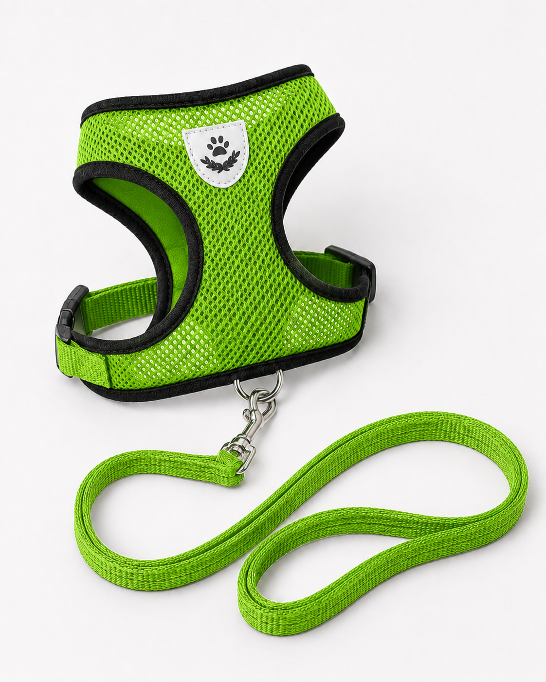 Reflective trim helps you both stay visible.